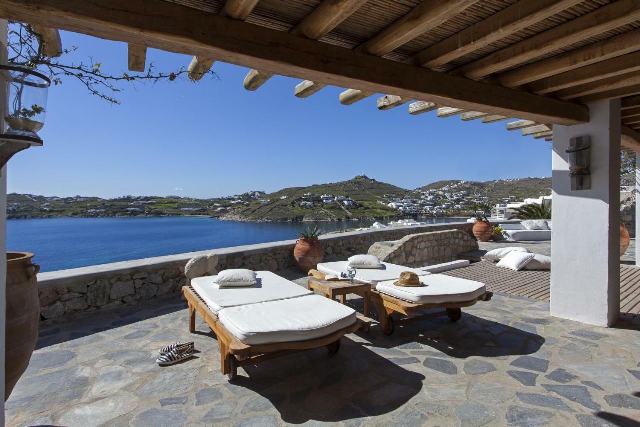 Beachfront Mykonos Guest House Орнос Екстер'єр фото